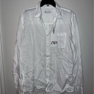 Zara Men’s Linen Shirt
